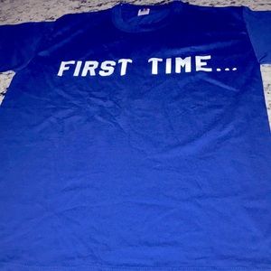 First Time Dad T Shirt New Without Tags (NWOT)